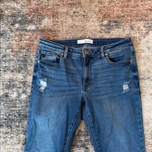 KanCan Distressed Blue Skinny Jeans